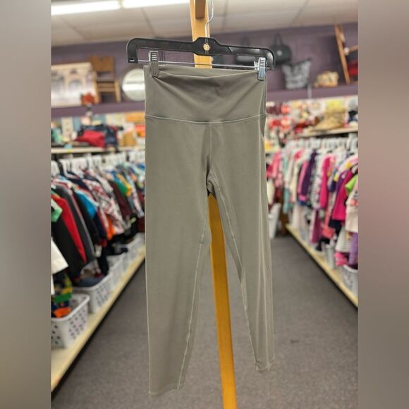 Zyia Ladies 2 Dark Gray Leggings - Picture 1 of 6